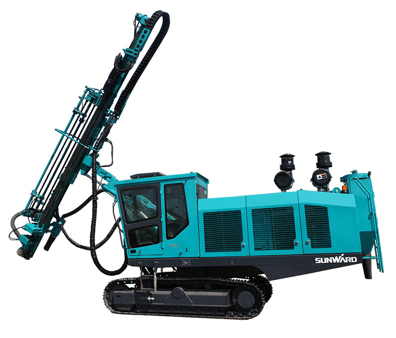 龙8头号玩家智能全液压钻车乐成入选2016年度湖南省百项重点新产品