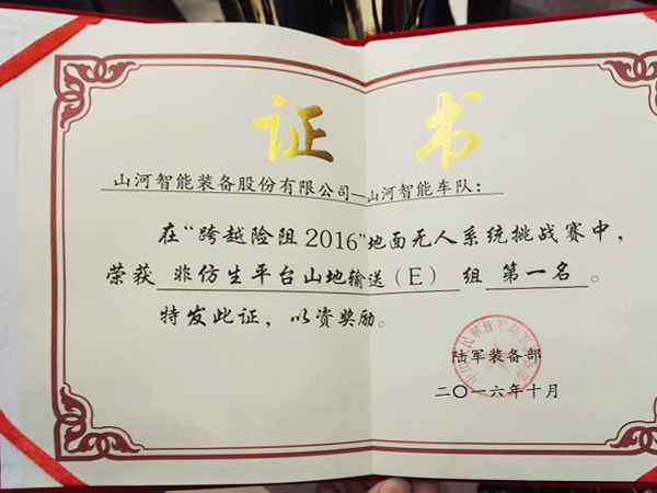 “跨越险阻2016”——龙8头号玩家智能夺魁