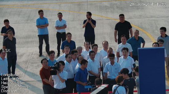 达哲省长调研龙8头号玩家科技：要捉住通航生长的机缘