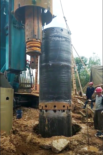 本钱节约几百万，，，，，，这台旋挖是我的摇钱树