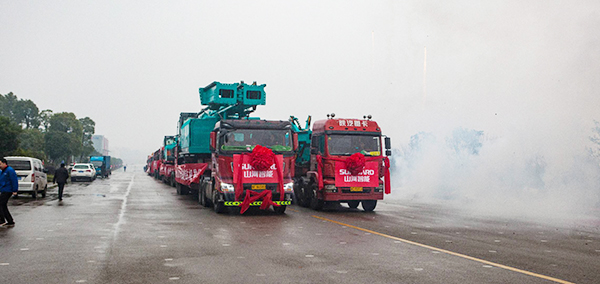 新年开门红！龙8头号玩家智能5000万装备批量发车
