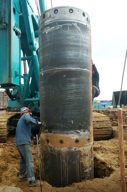 本钱节约几百万，，，，，，这台旋挖是我的摇钱树