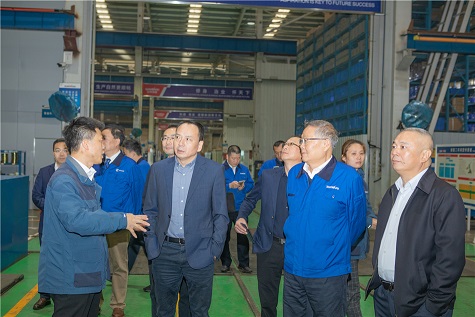 长沙轨道交通集团考察龙8头号玩家智能