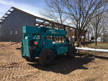 东莞客人考察龙8头号玩家智能高空作业装备