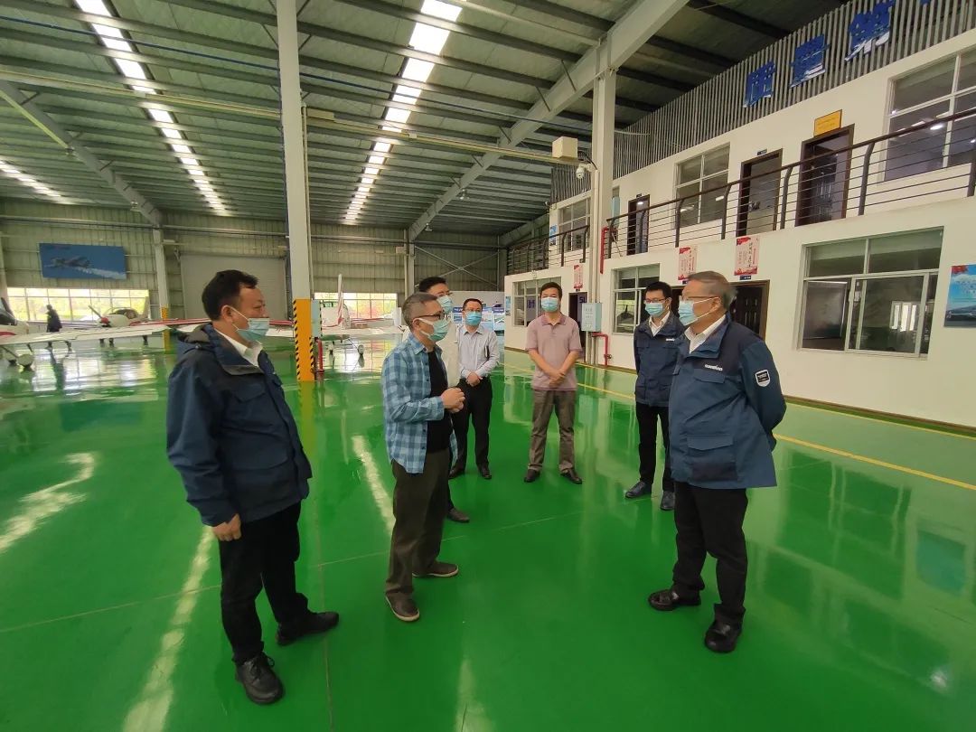 广州工控总司理张伟涛调研龙8头号玩家航空