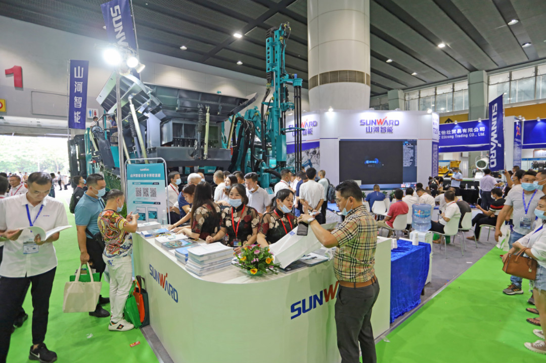 强化区位优势 进军砂石破碎领域 龙8头号玩家智能广州砂石展完善收官