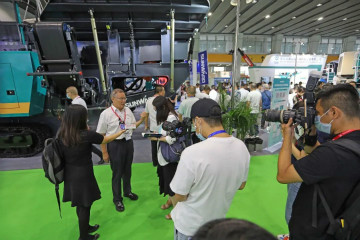 强化区位优势 进军砂石破碎领域 龙8头号玩家智能广州砂石展完善收官