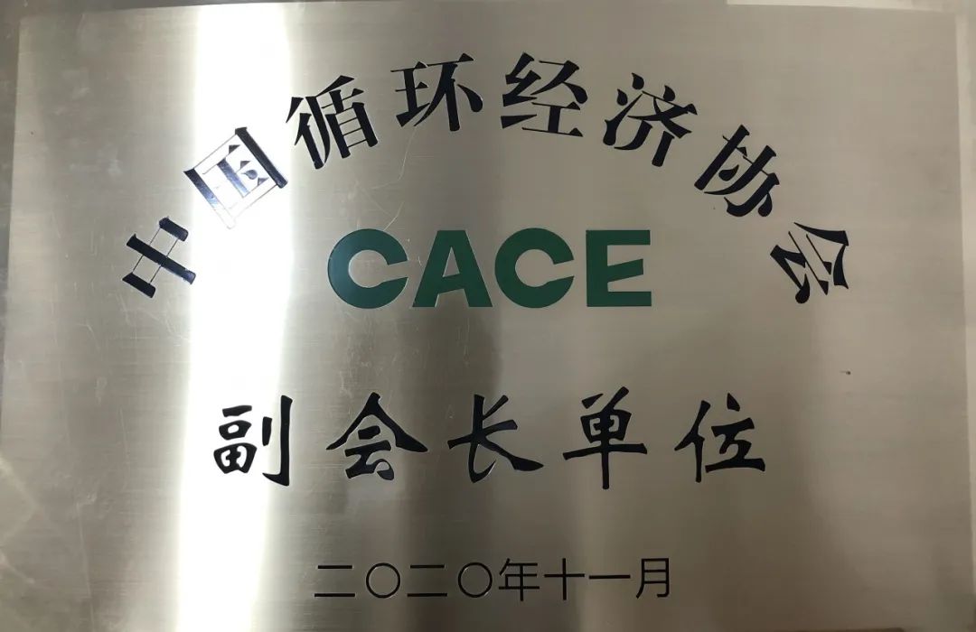 龙8头号玩家智能荣膺中国循环经济协会副会长单位