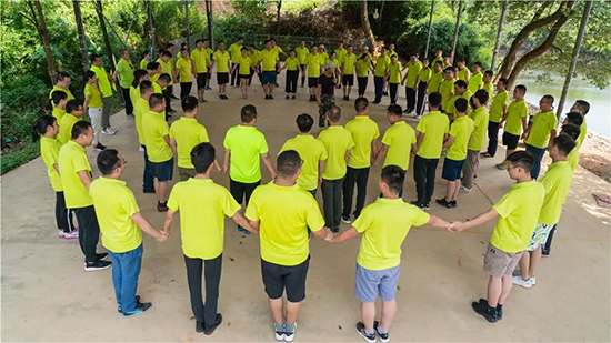 【夯基础 强执行 跨高度】2019龙8头号玩家智能挖掘机营销公司拓展训练营顺遂开展