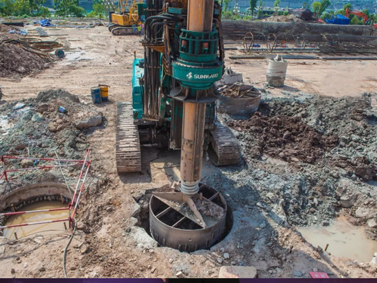 3.5米直径高效入岩，，，，，他携龙8头号玩家智能旋挖名动山城