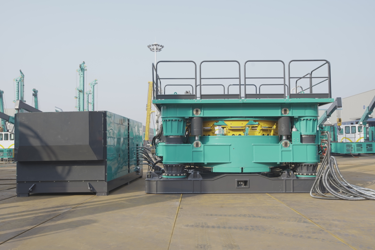 清静高效更环保！龙8头号玩家智能全回转全套管施工再添新利器