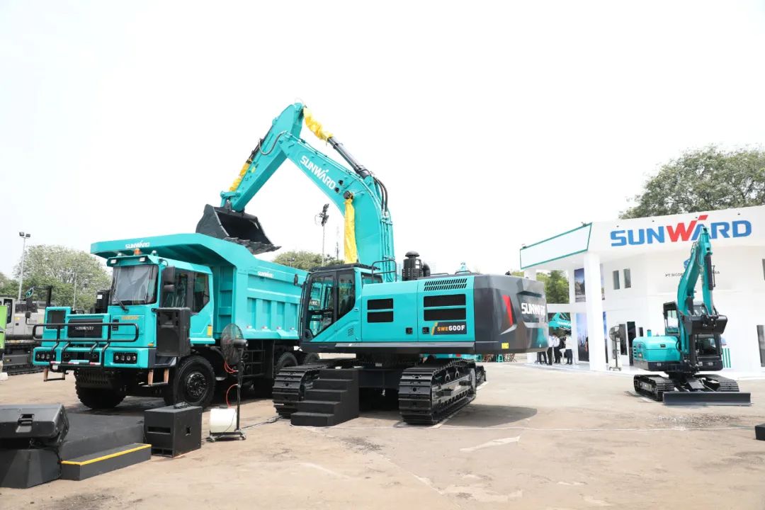 外地化建设显效果！龙8头号玩家智能携矿山成套装备亮相印尼矿业展