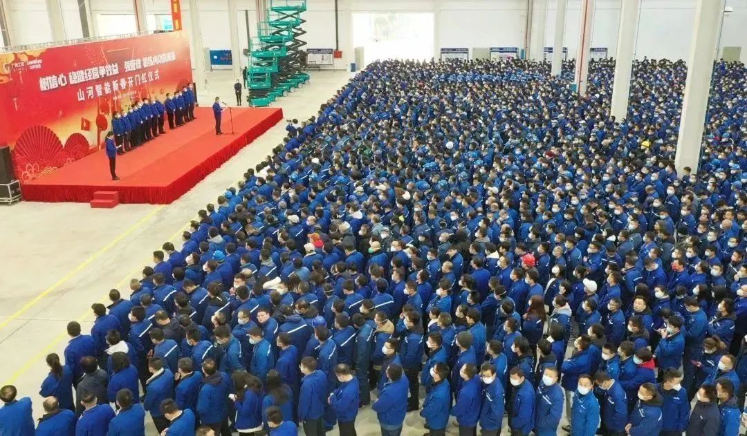 莫道君行早，，，，，更有早行人！龙8头号玩家智能癸卯兔年开工大吉