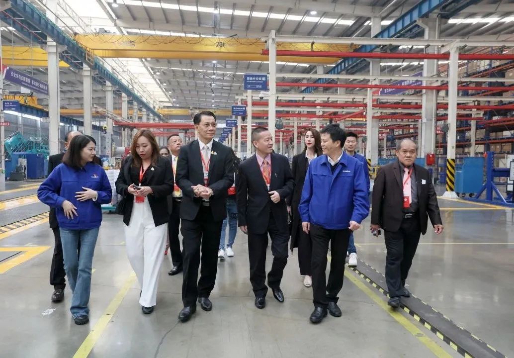 泰国代表团到访龙8头号玩家智能