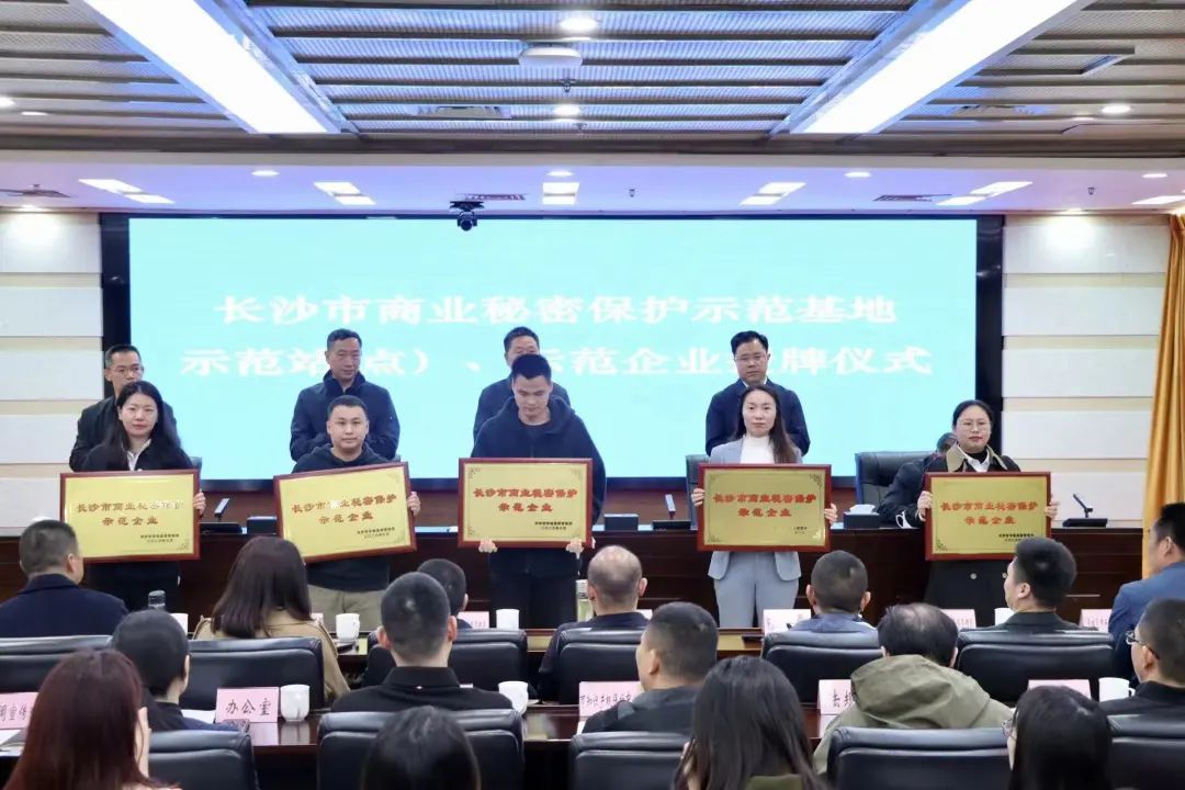 护航企业高质量生长！龙8头号玩家智能获评“长沙市商业神秘；；；；；な髂Ｆ笠怠