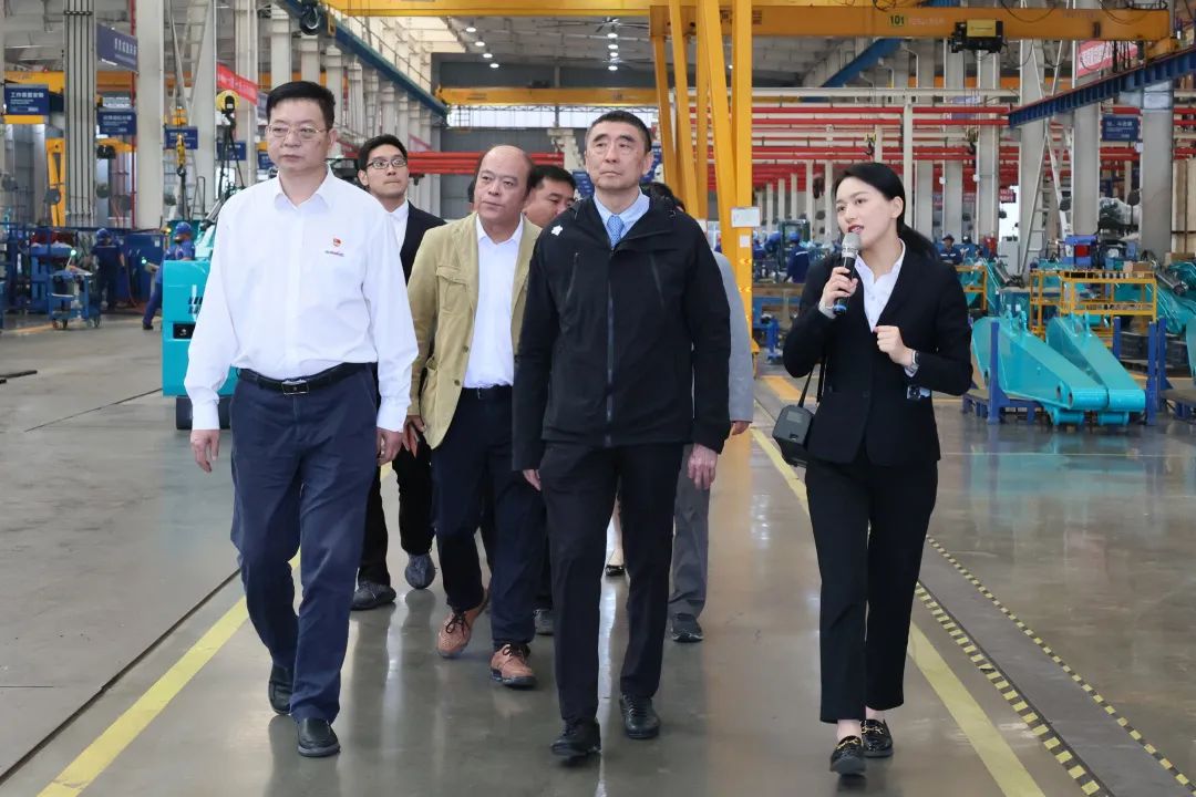中国机械工业联合会会长徐念沙调研龙8头号玩家智能