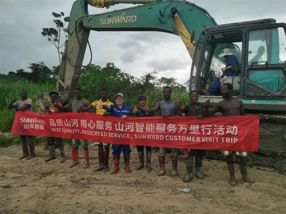 品质龙8头号玩家，，，，，，，专心折务！龙8头号玩家智能效劳万里行活动走进非洲加纳