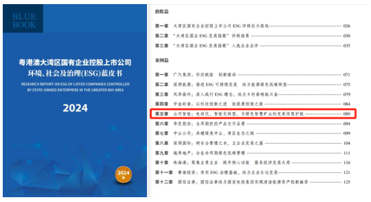 喜讯！龙8头号玩家智能再次入选“大湾区国企ESG生长指数”榜单