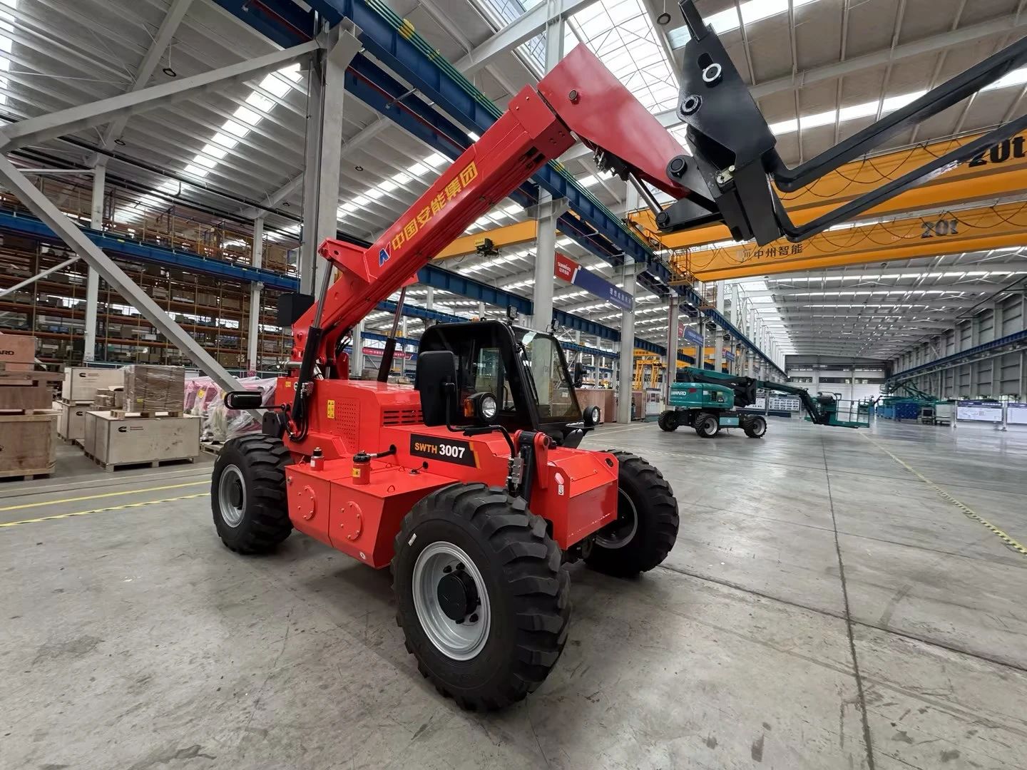 应运而生，，，，，，“急”速响应！龙8头号玩家智能伸缩臂叉装车进军应抢救援领域