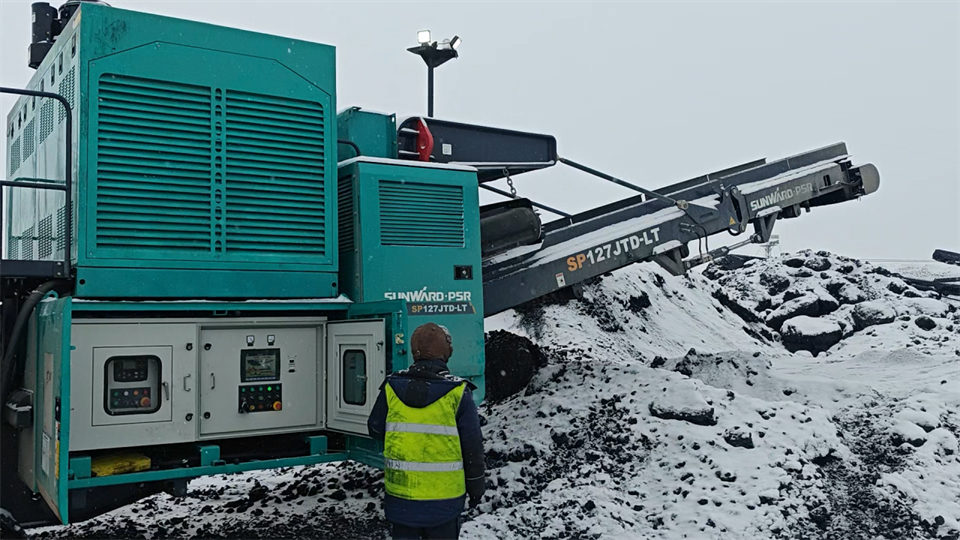 不惧-30℃极寒挑战，，，，，龙8头号玩家普石勒破碎筛分装备稳固运行！